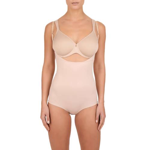Conturelle 82022 Body modellante senza coppe SOFT TOUCH davanti sabbia set con reggiseno