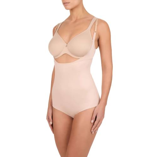 Conturelle 82022 Body modellante senza coppe SOFT TOUCH lato sabbia set con reggiseno